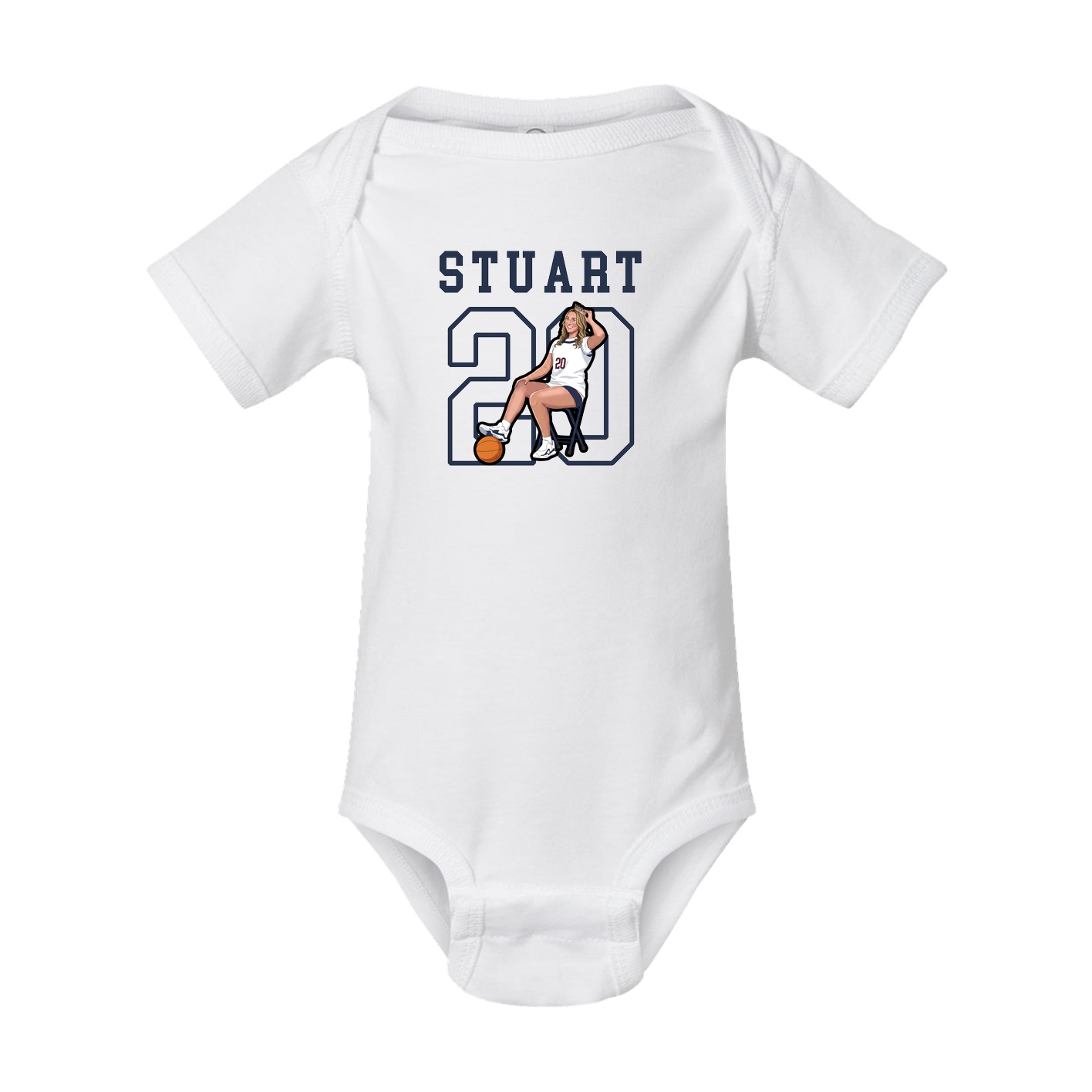 Baby Onesie — Shirsey in White