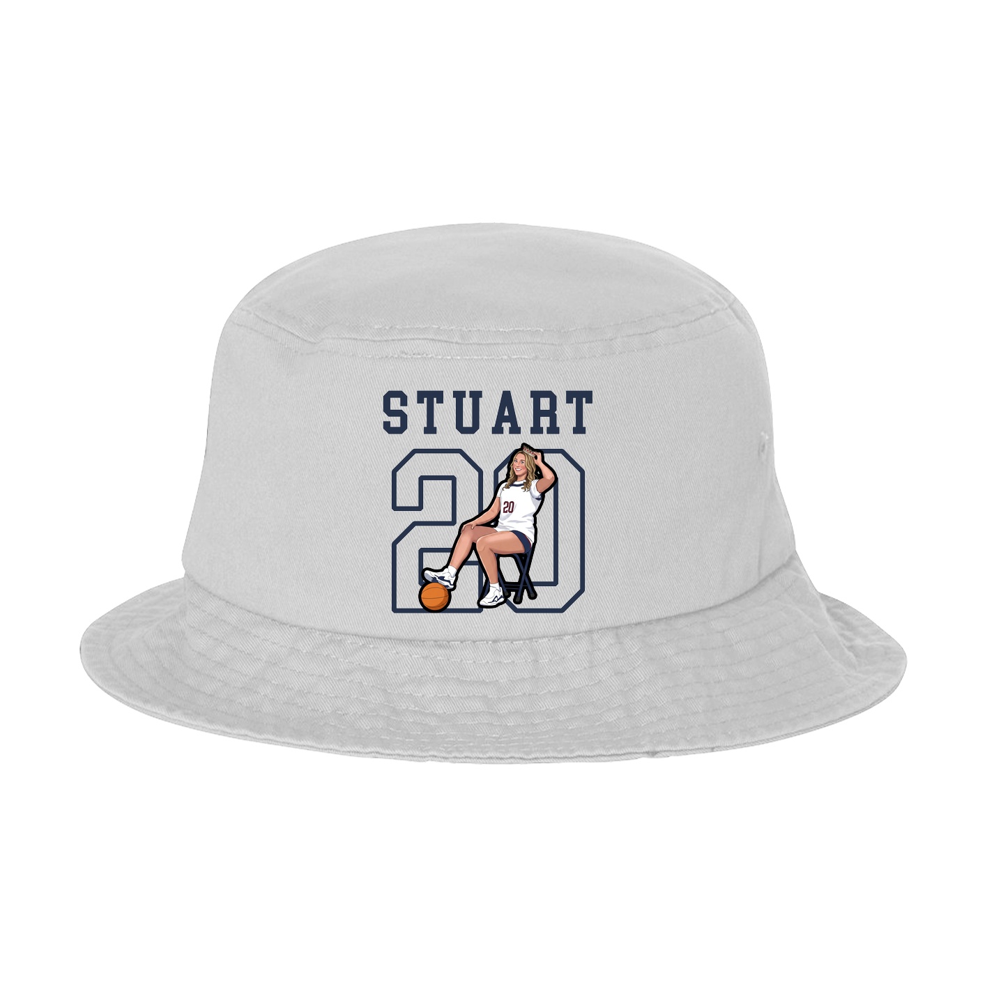 Bucket Cap — Shirsey in White