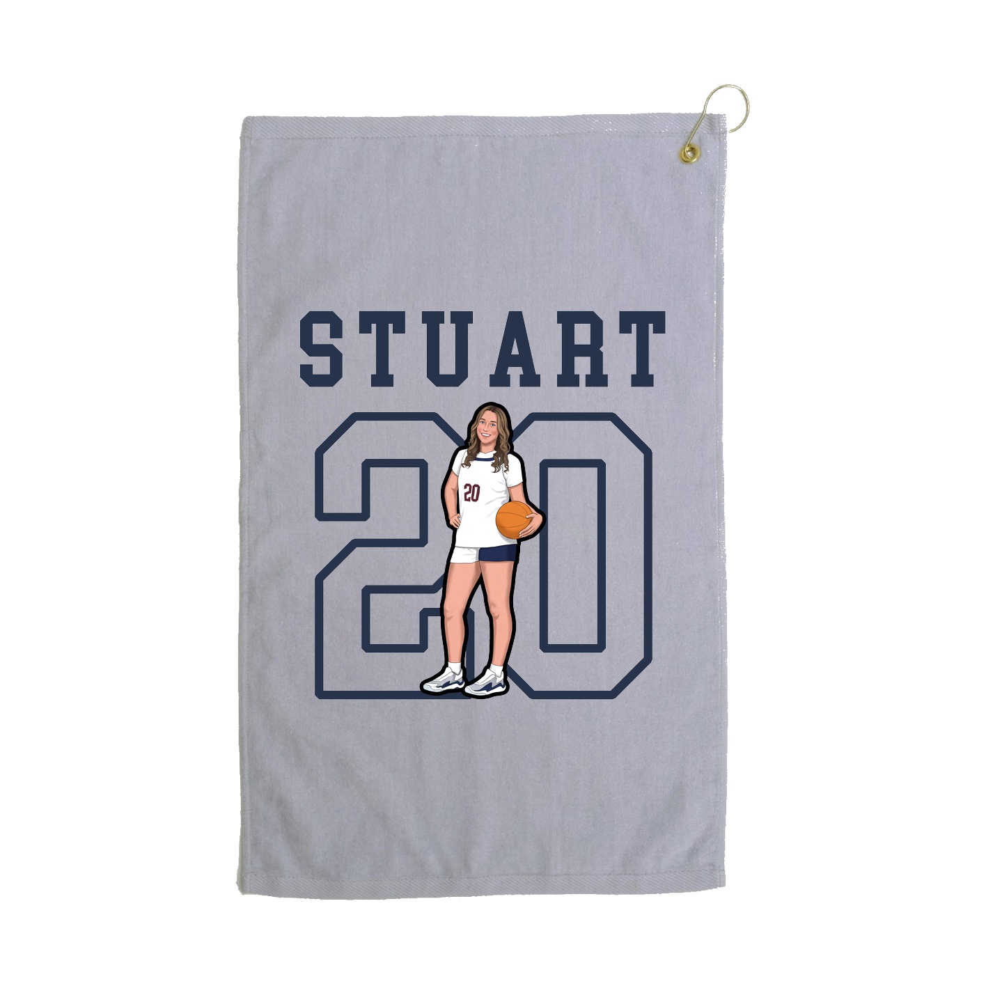 Golf Towel — Shirsey in Grey