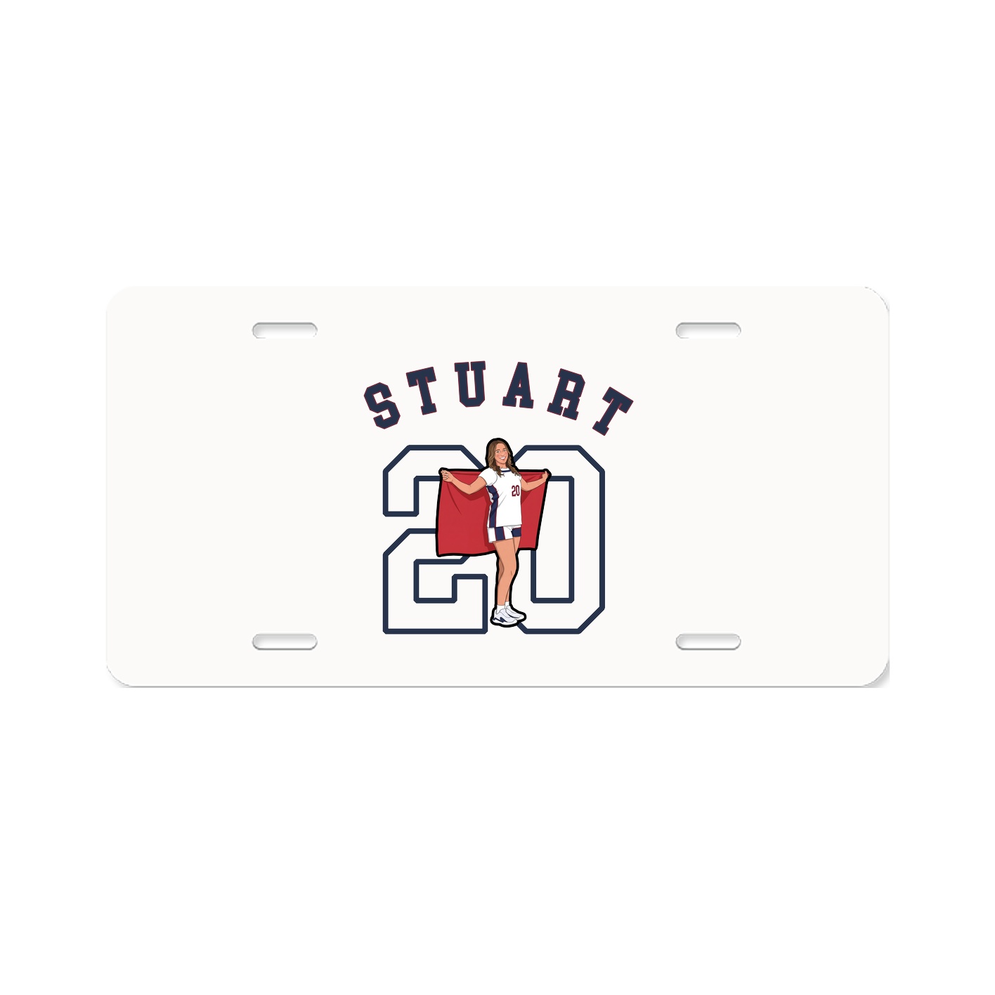 License Plate — Shirsey Arch in Classic