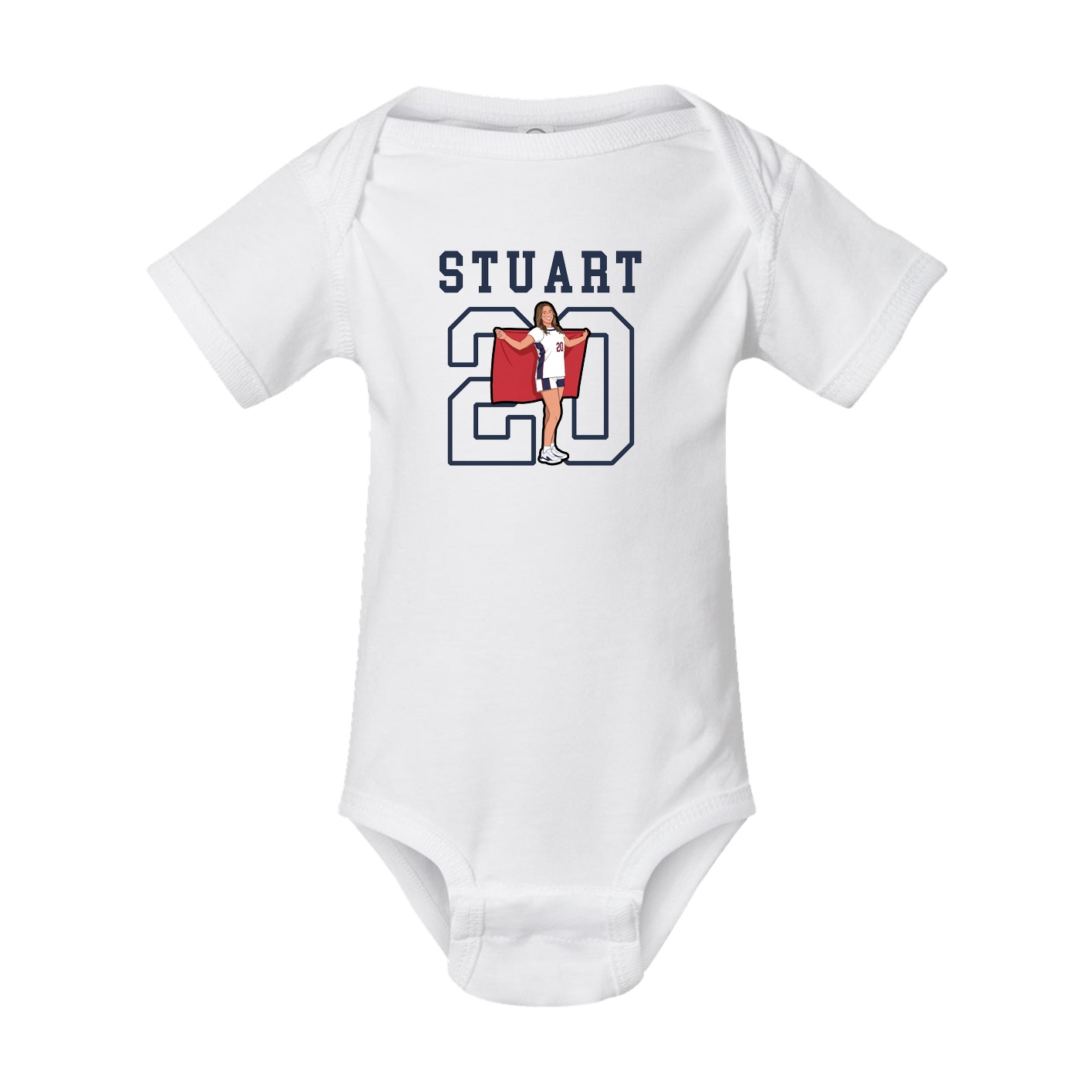 Baby Onesie — Shirsey in White