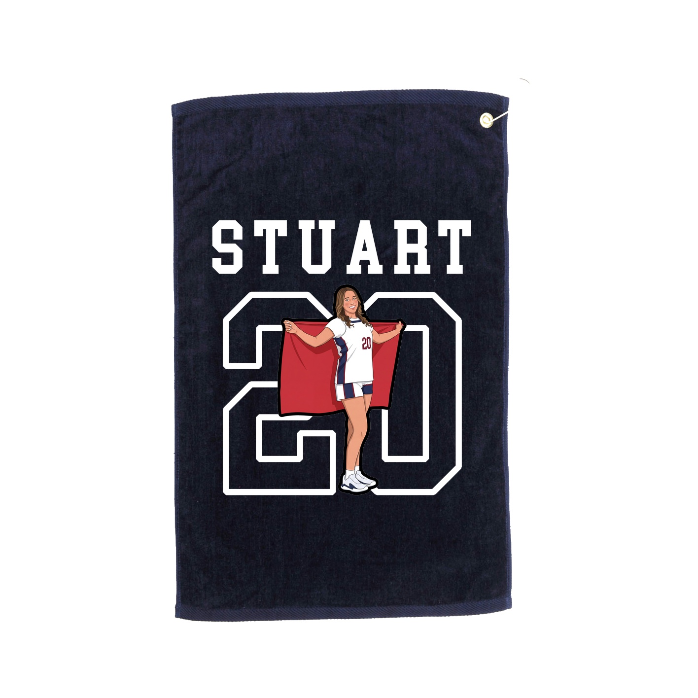 Golf Towel — Shirsey in Navy