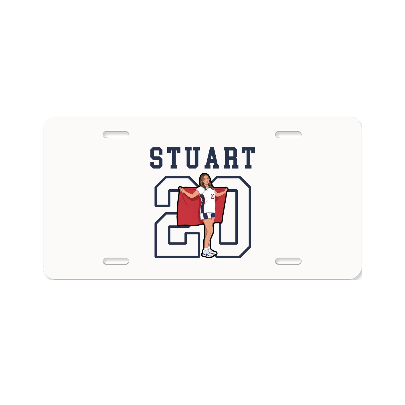 License Plate — Shirsey in Classic