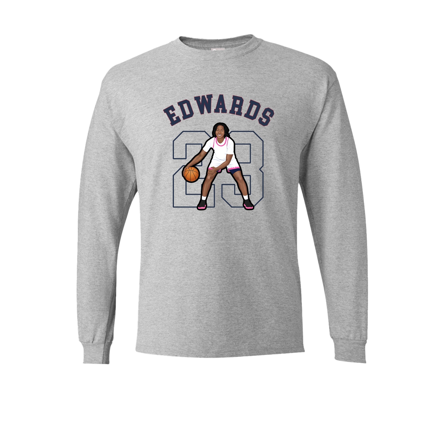 Long Sleeve Tee — Shirsey Arch in Grey