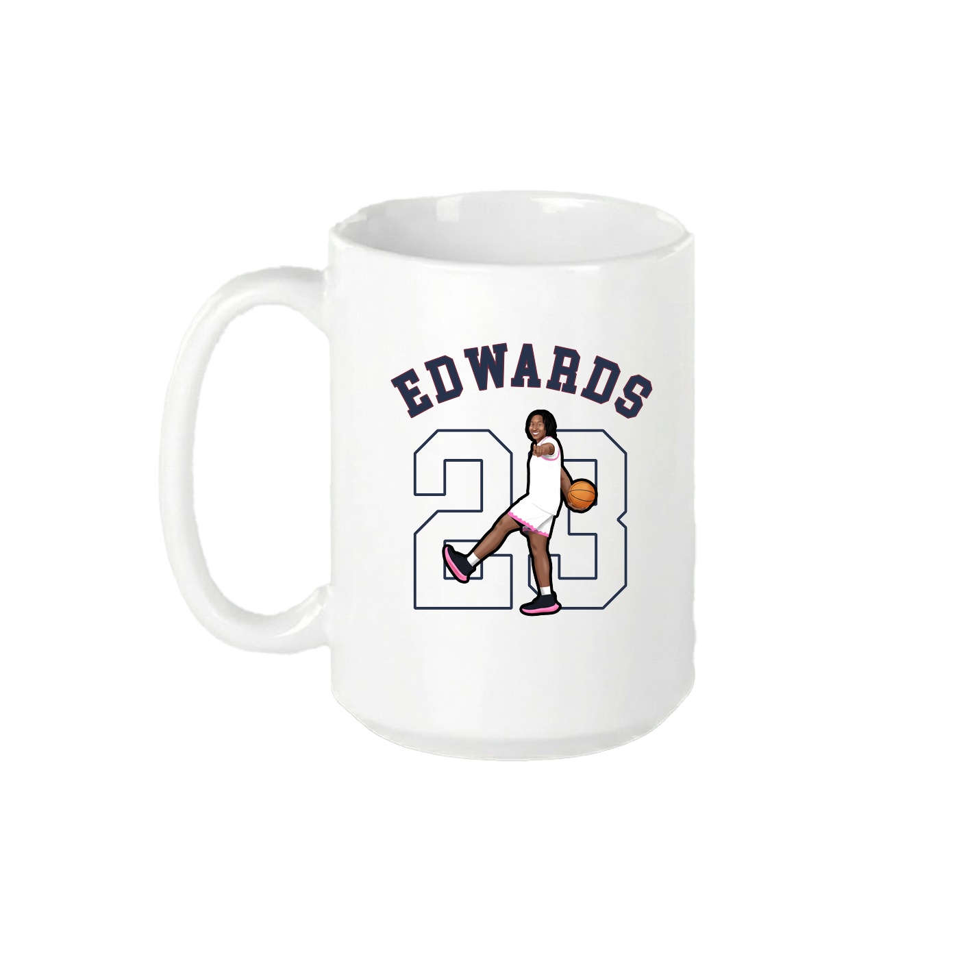 15oz Coffee Mug — Shirsey Arch in White