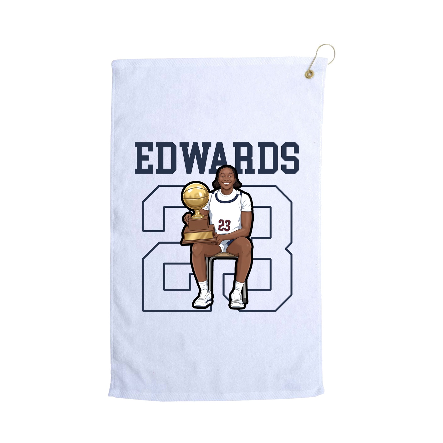 Golf Towel — Shirsey in White