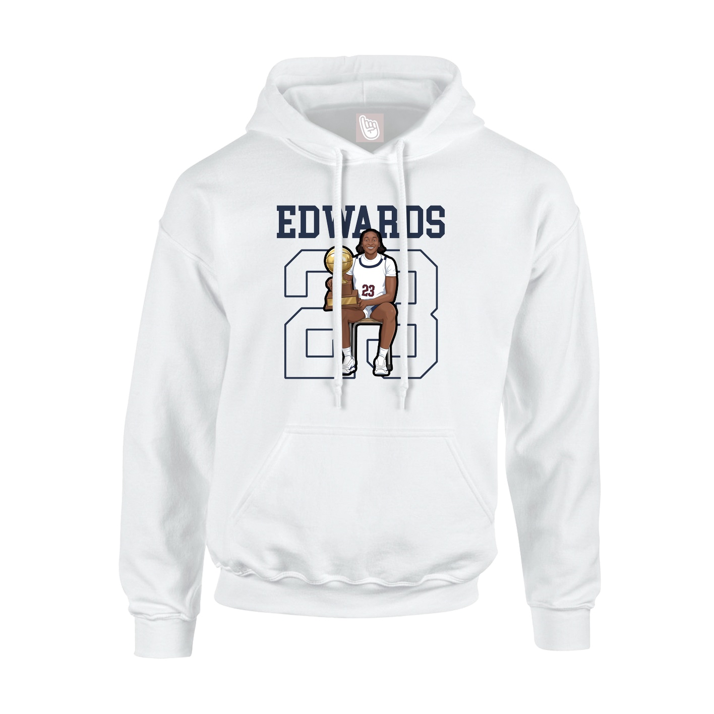 Youth Hoodie — Shirsey in White