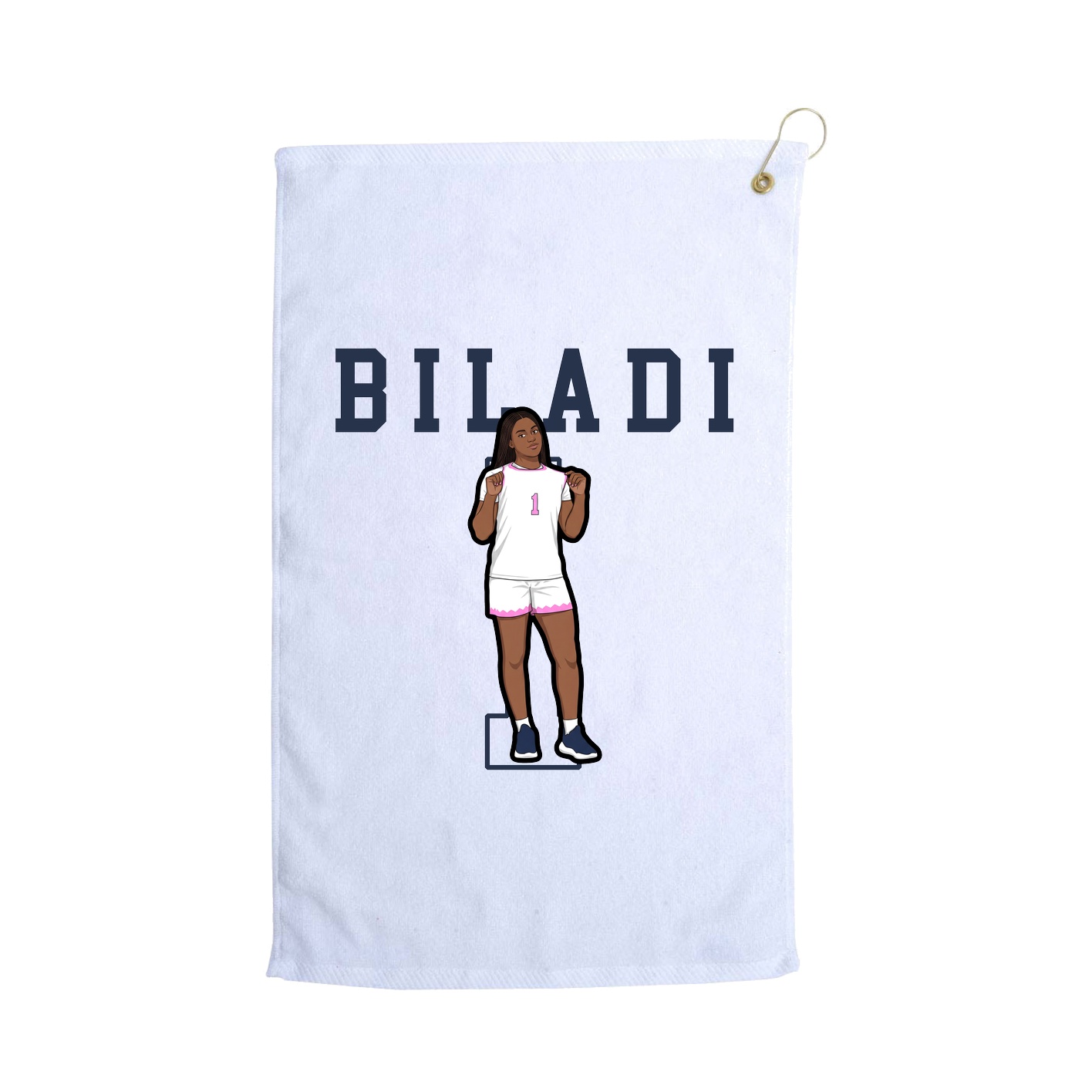 Golf Towel — Shirsey in White