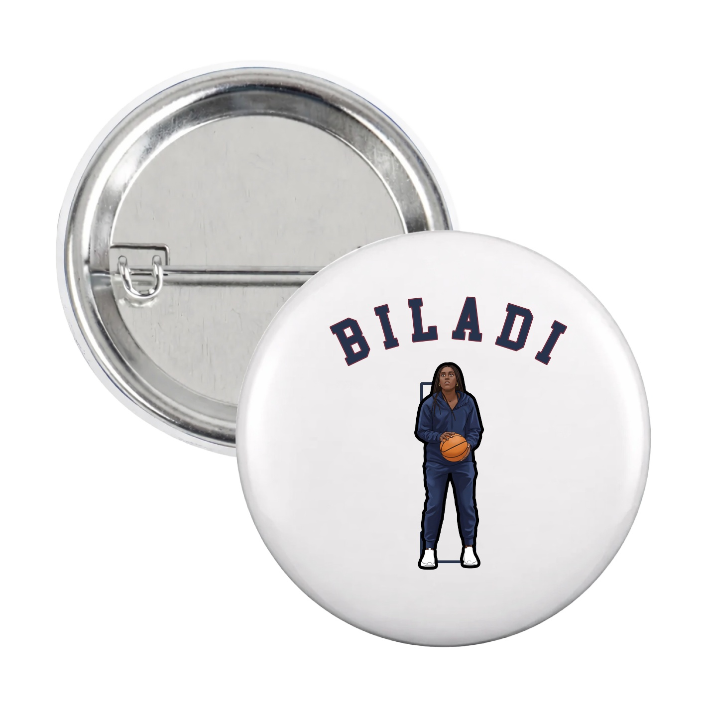 Game Day Button — Shirsey Arch in White