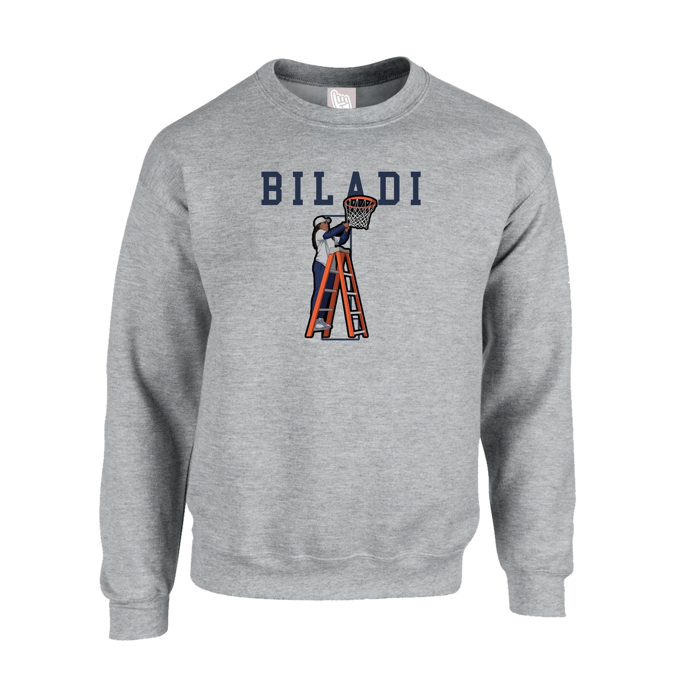 Fleece Crew — Shirsey in Grey