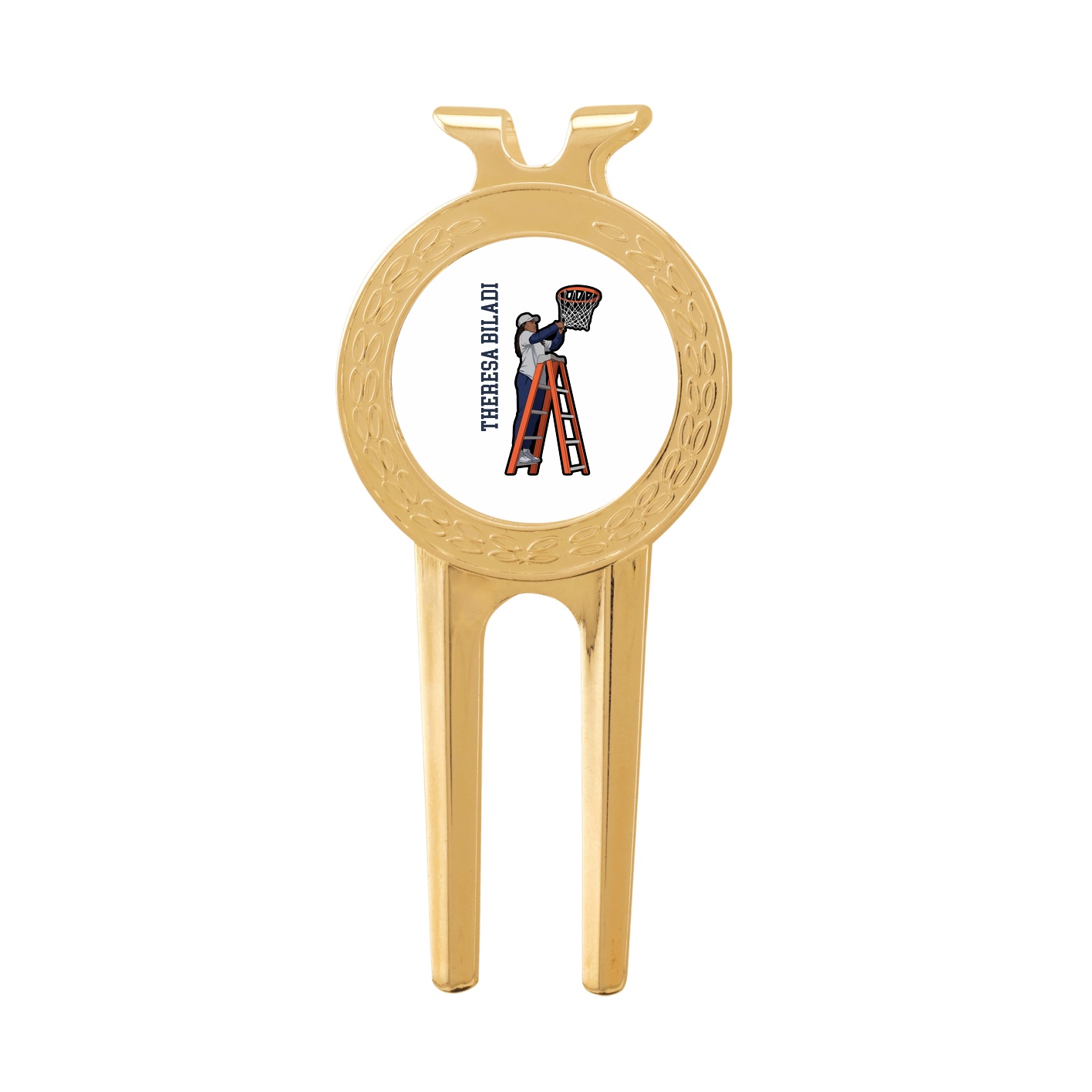 Divot Tool with Ball Marker — Name Vertical in Classic