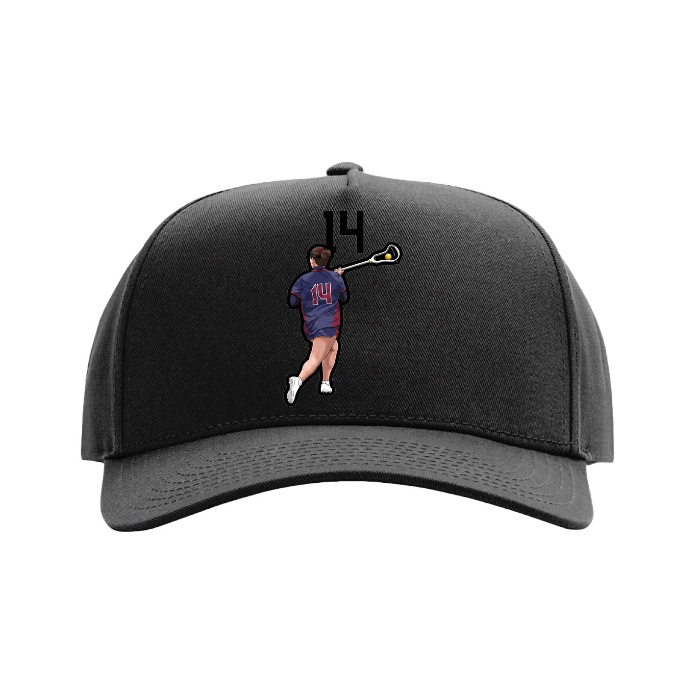Full Fabric Five-Panel Champ Cap