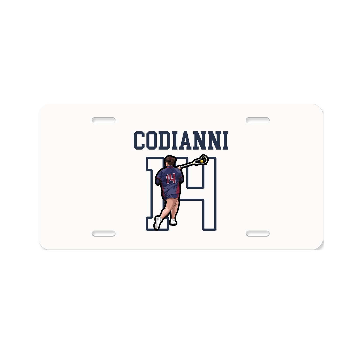 Aluminum License Plate