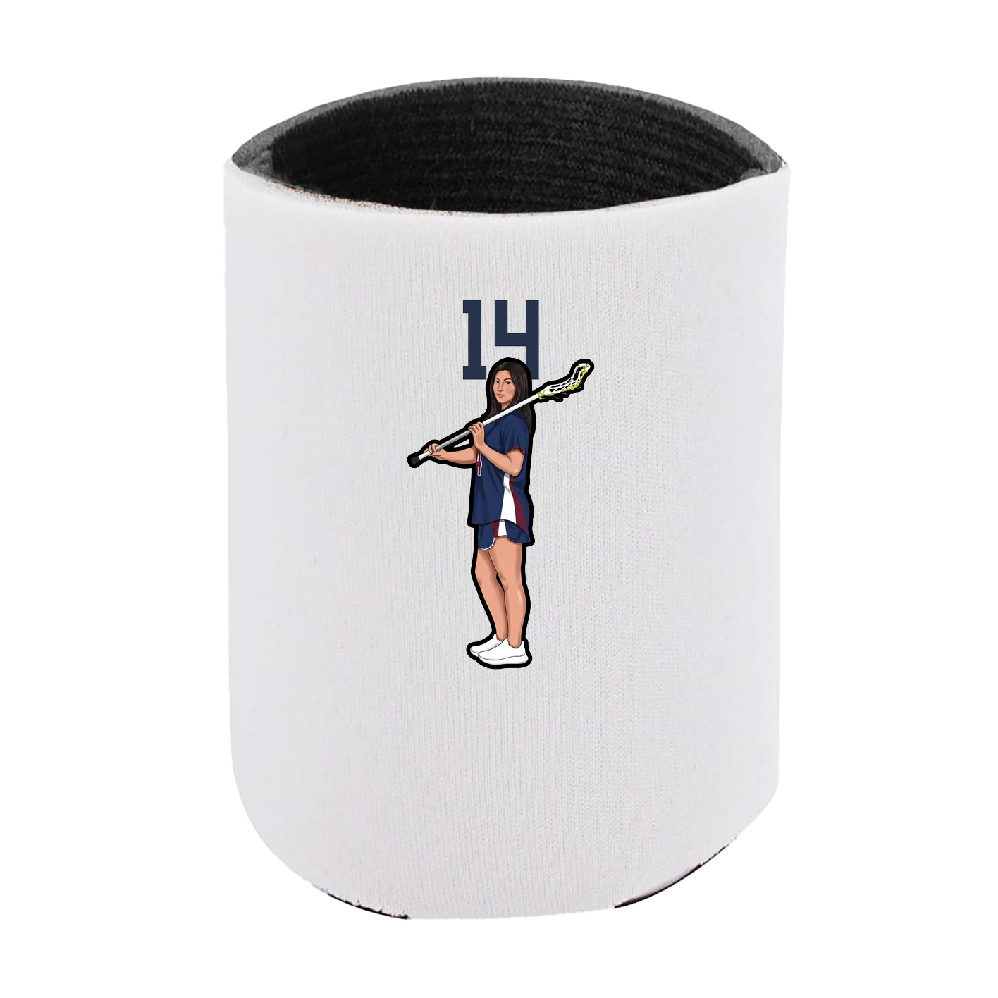 Can Holder — Number Top in White