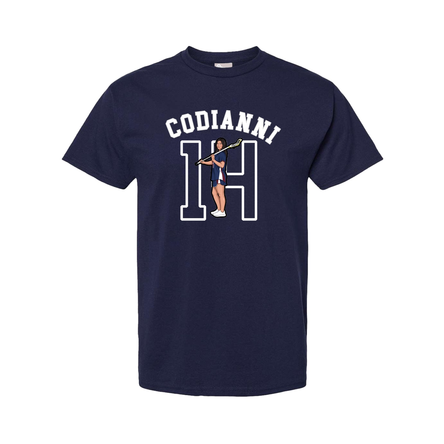 Youth Tee — Shirsey Arch in Navy