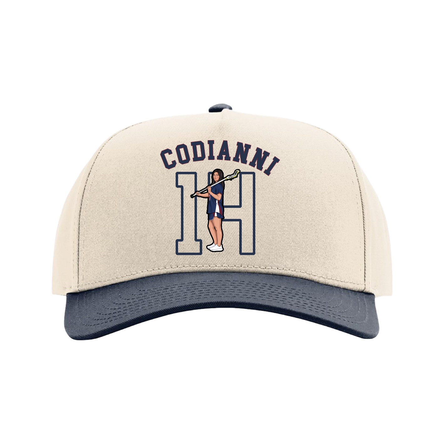 Full Fabric Five-Panel Champ Cap