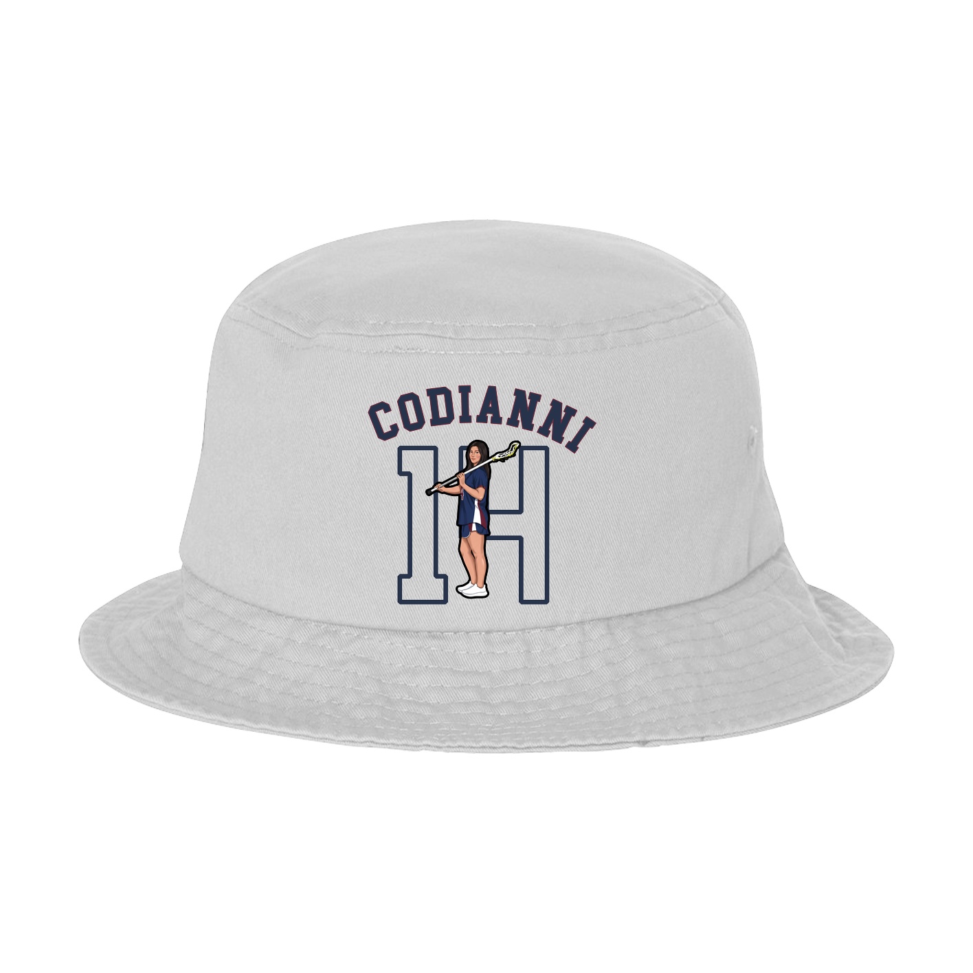 Bucket Cap — Shirsey Arch in White