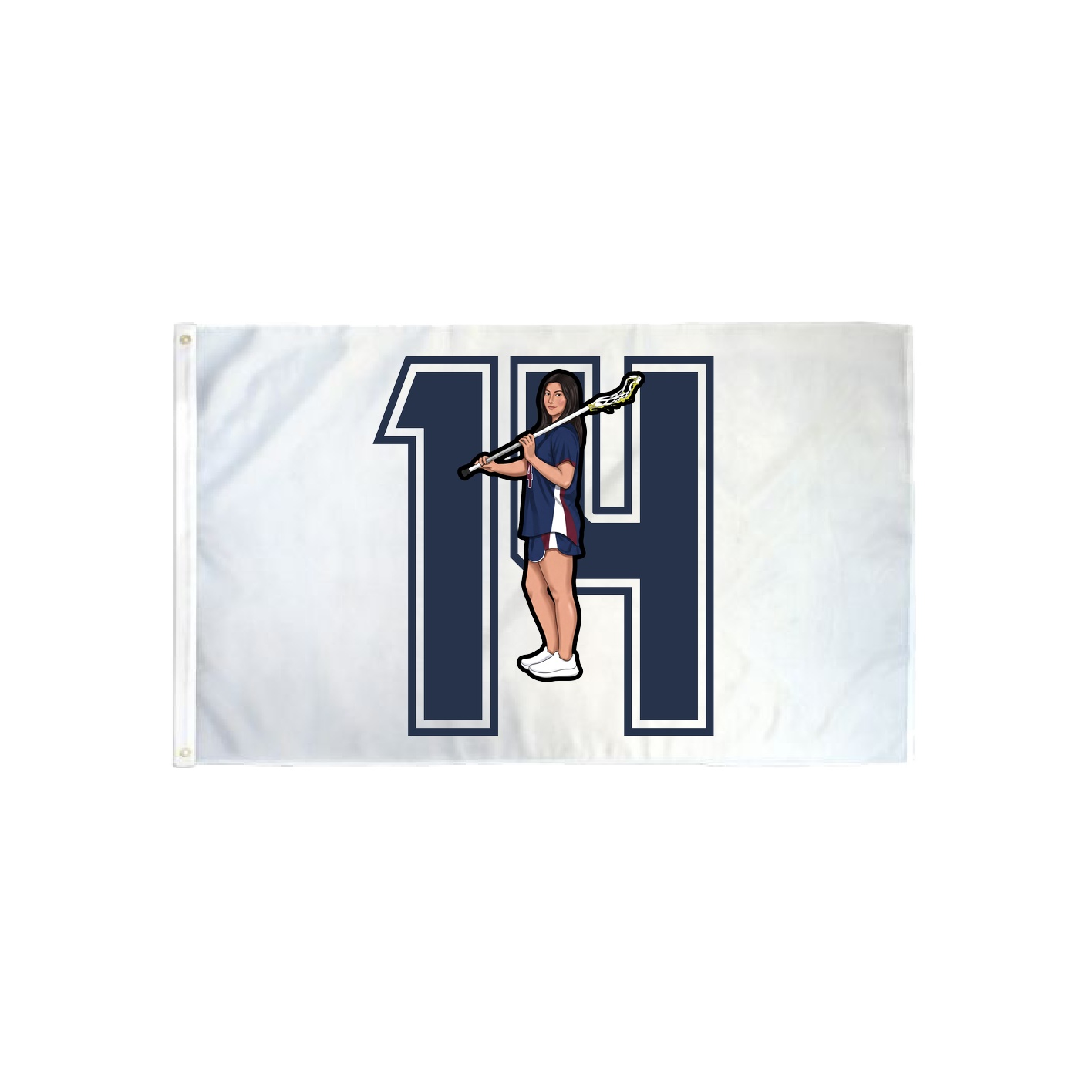 3x5 Flag — Number in Classic