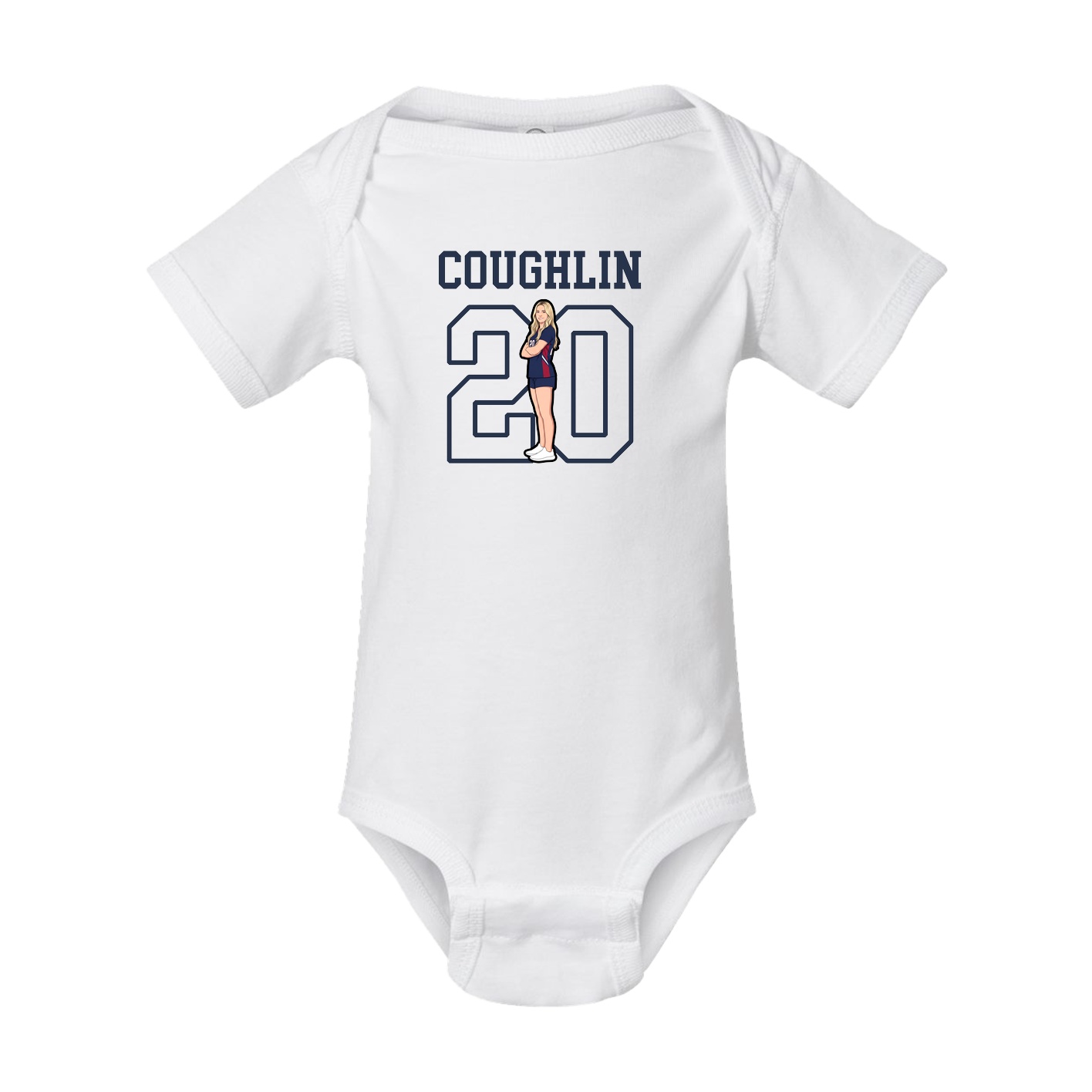 Baby Onesie — Shirsey in White
