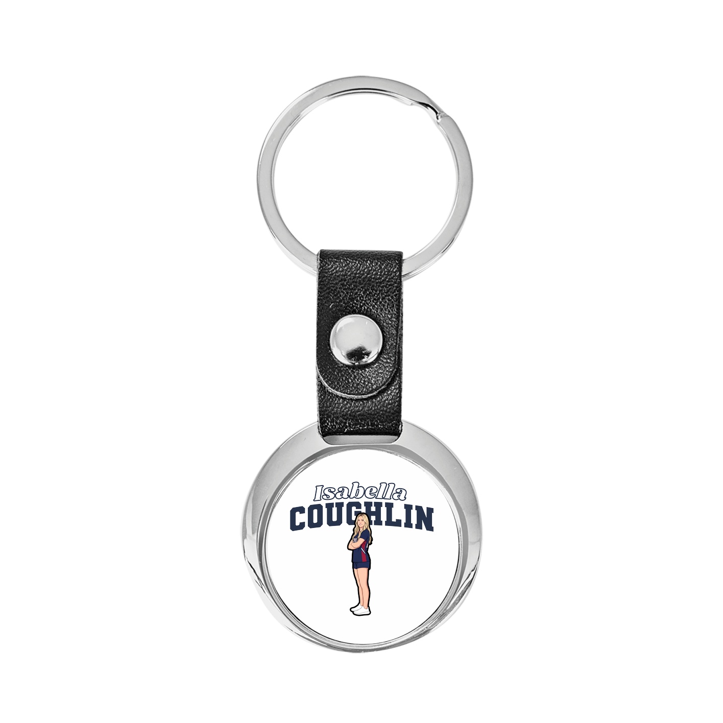 Key Chain — Name Arch in Classic