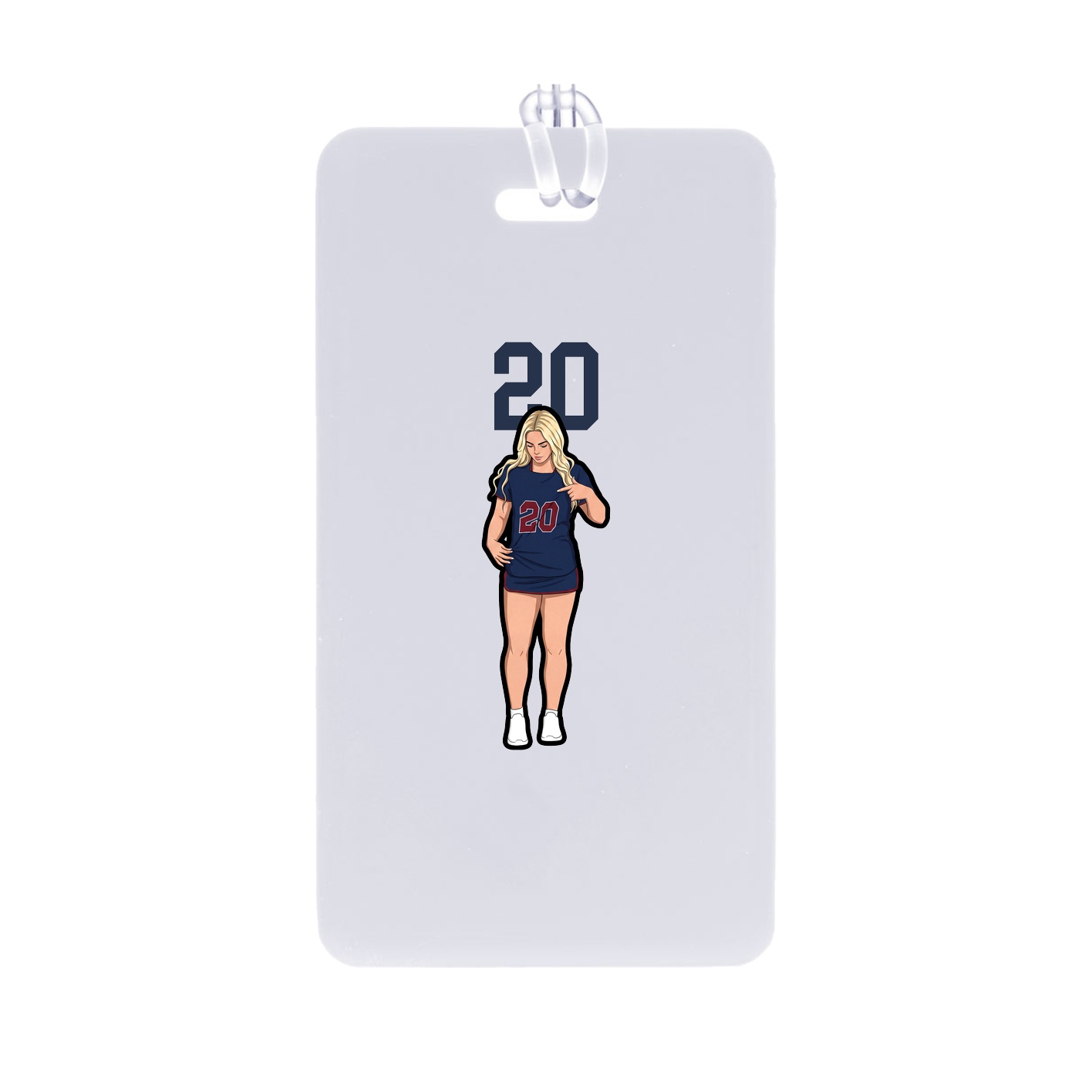 Bag Tag — Number Top in Classic
