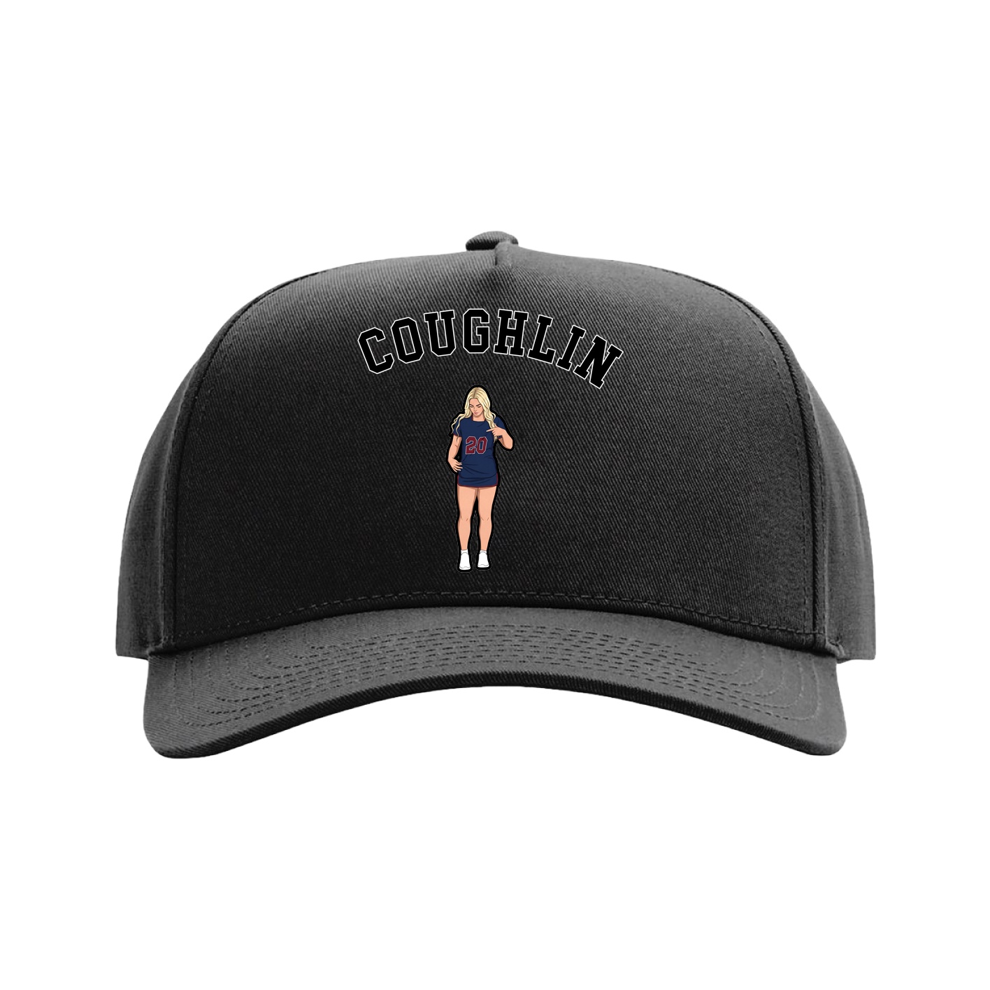Full Fabric Five-Panel Champ Cap