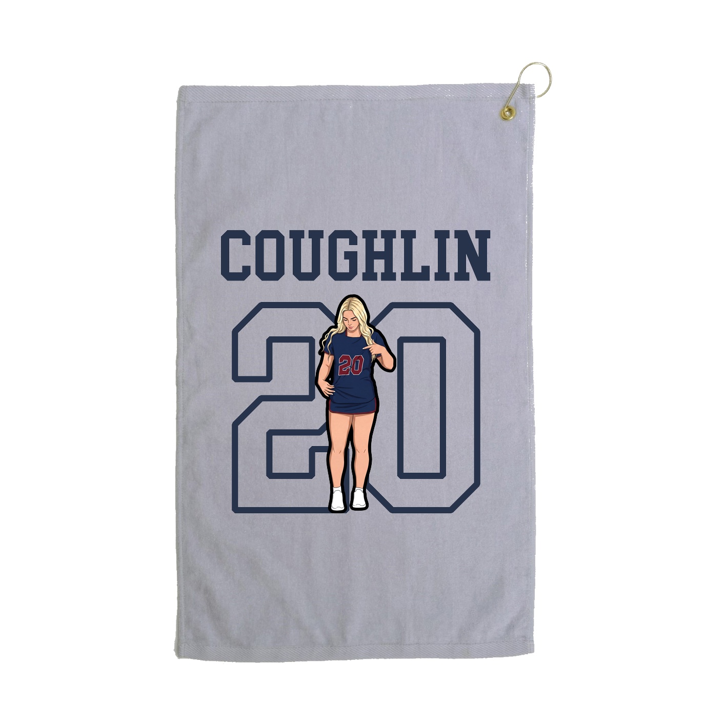 Golf Towel — Shirsey in Grey