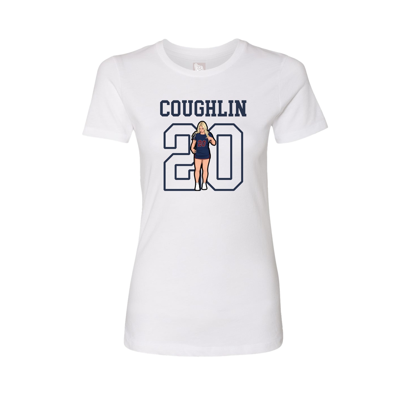 Fitted Women's Tee — Shirsey in White