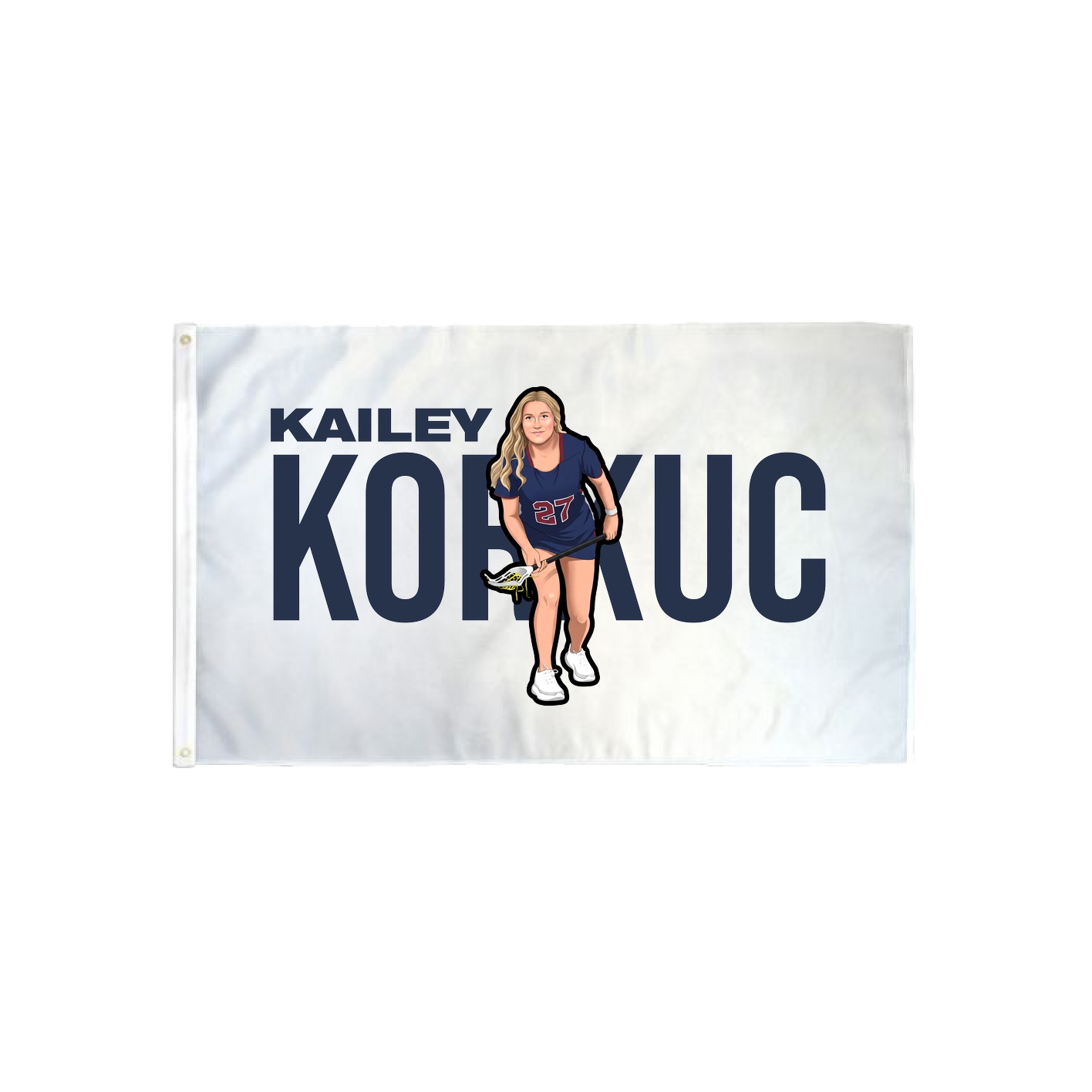 3x5 Flag — Player Name in Classic