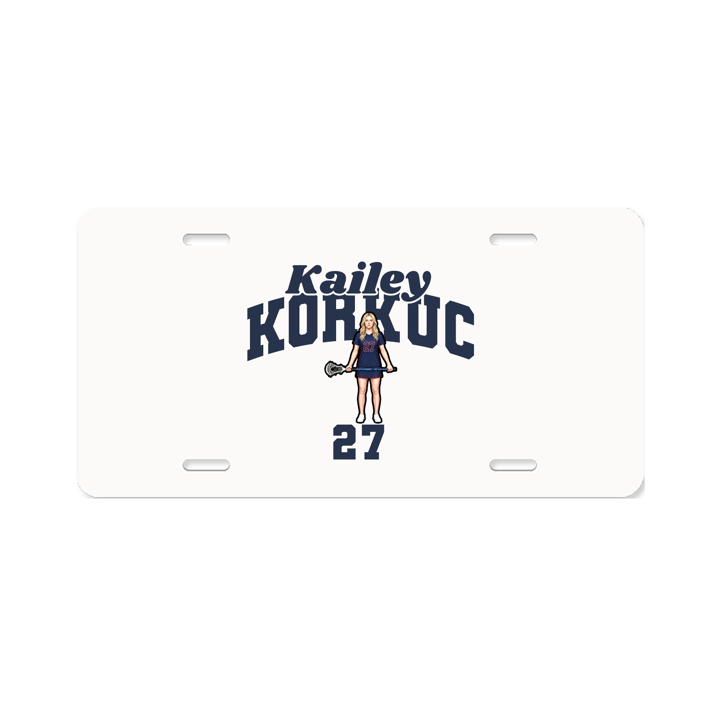 License Plate — Signature Arch in Classic