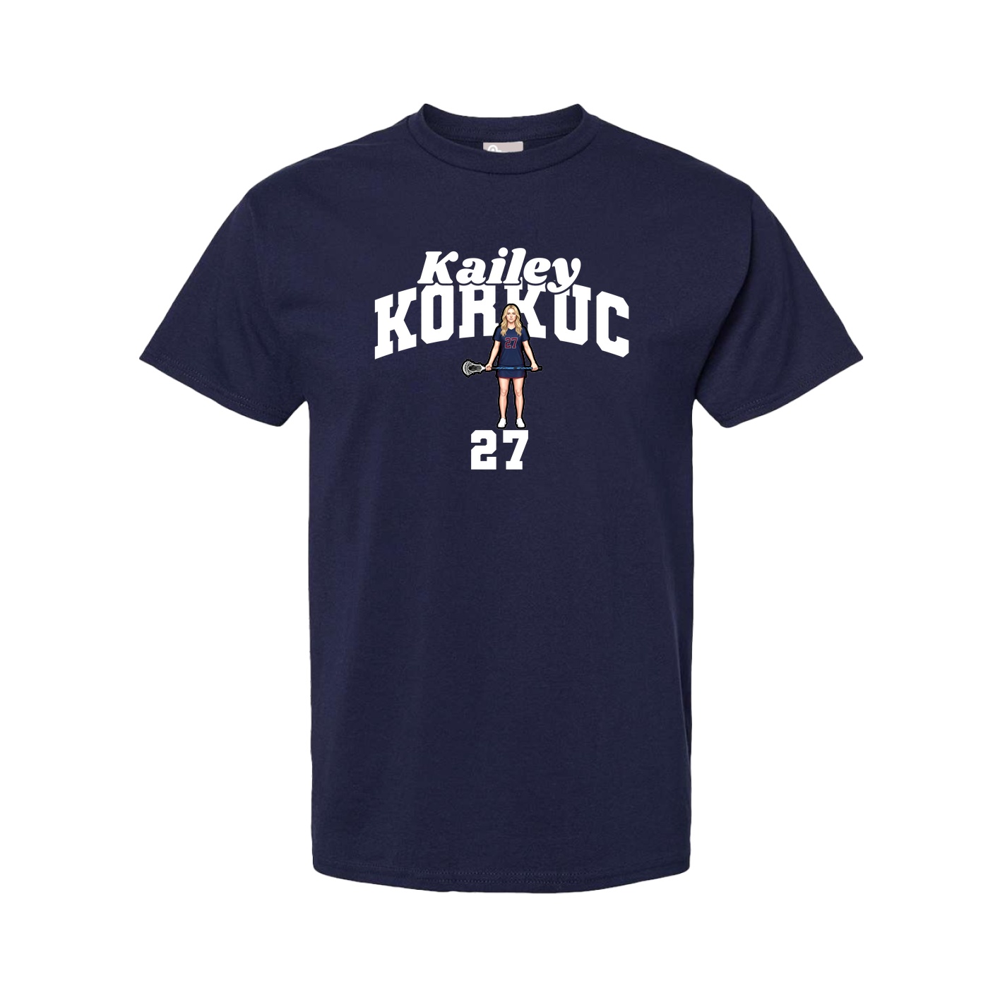 Tee — Signature Arch in Navy