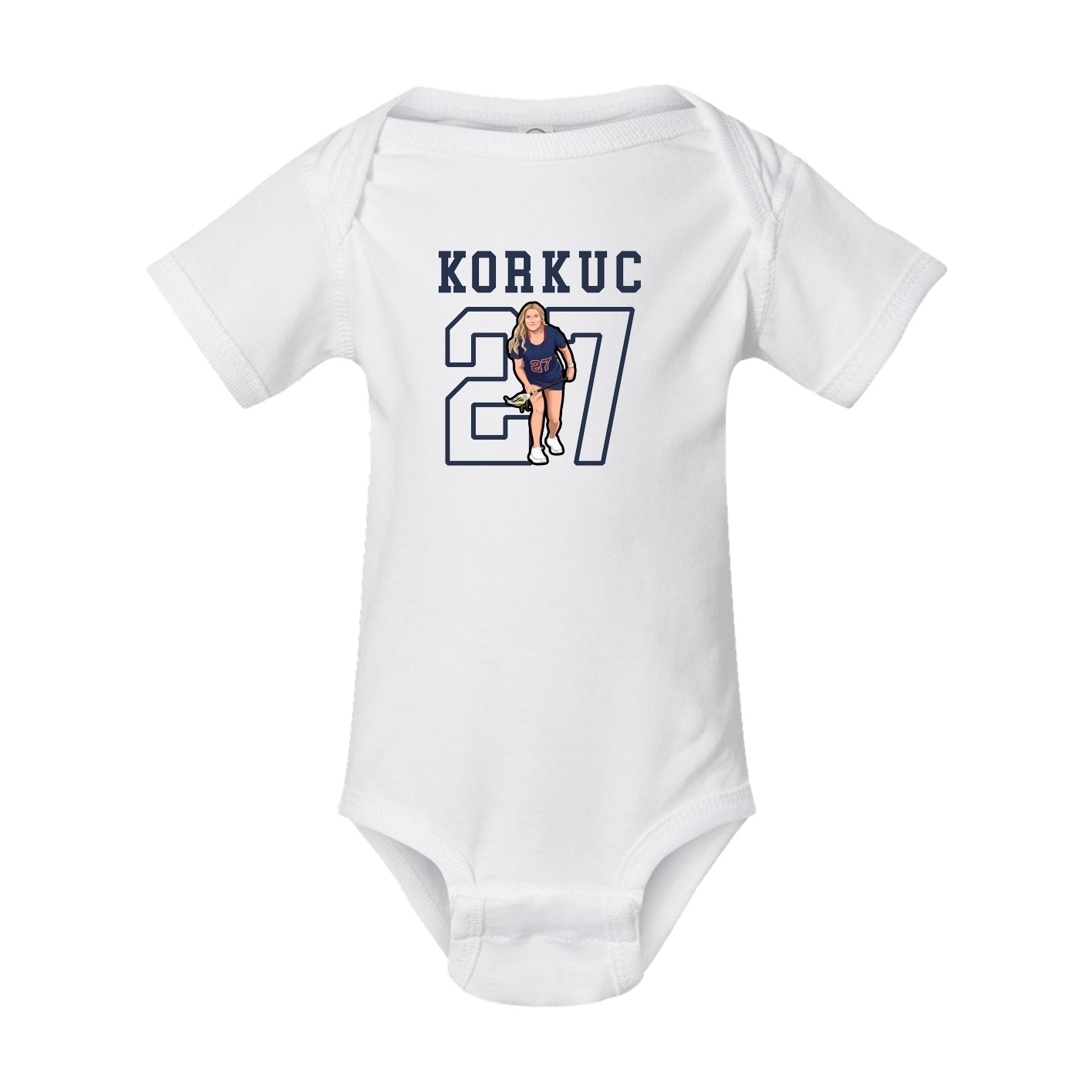 Baby Onesie — Shirsey in White