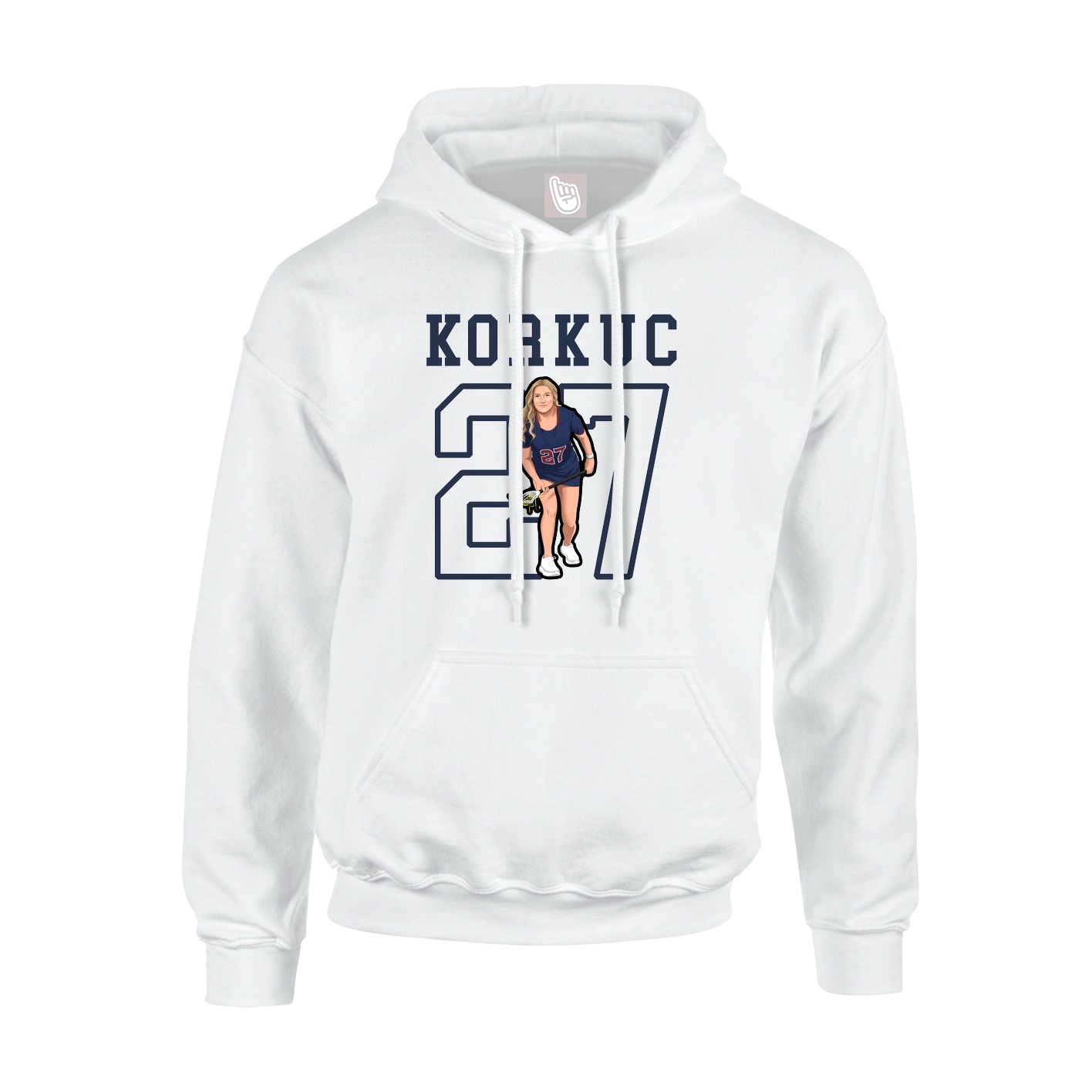 Youth Hoodie — Shirsey in White