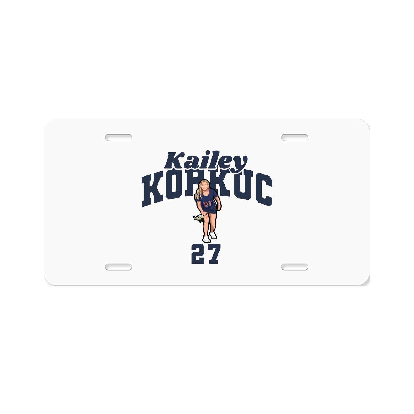 License Plate — Signature Arch in Classic