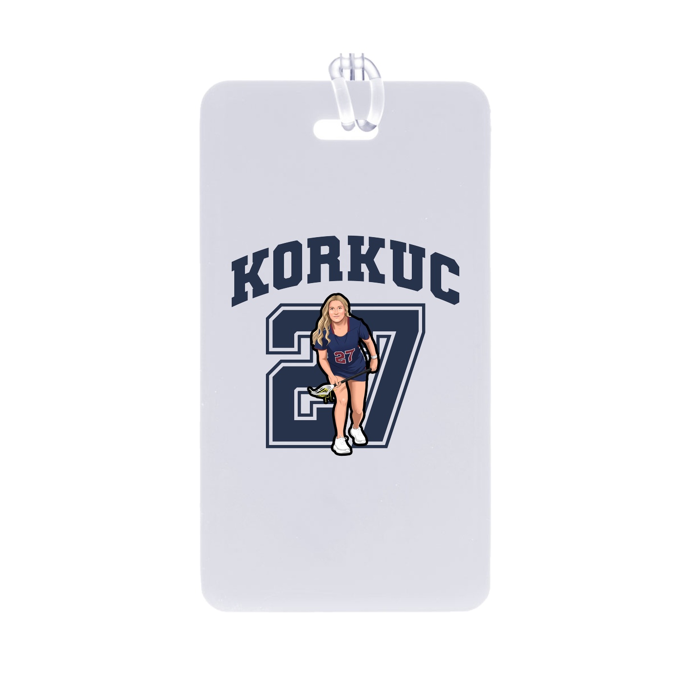 Bag Tag — Number in Classic