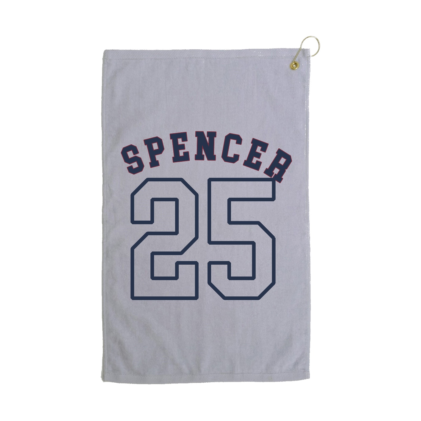 Golf Towel — Shirsey Arch in Grey