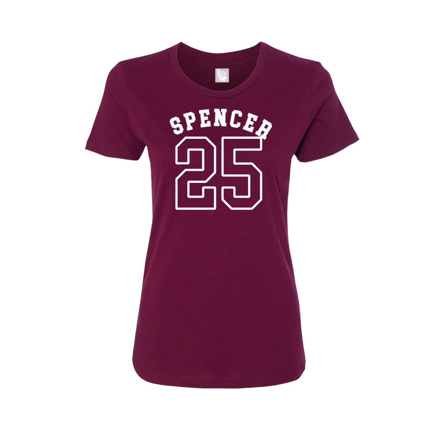 Womens Tee — Shirsey Arch in Maroon