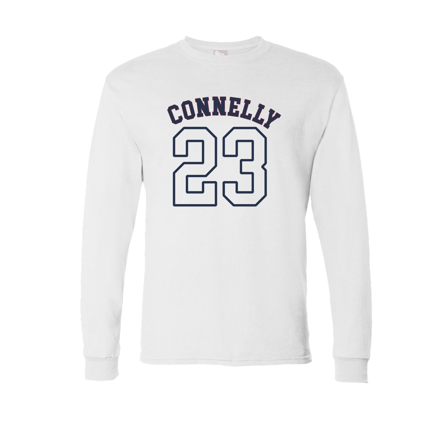 Long Sleeve Tee — Shirsey Arch in White
