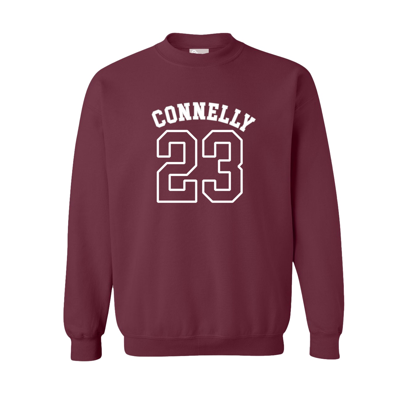 Fleece Crew — Shirsey Arch in Maroon