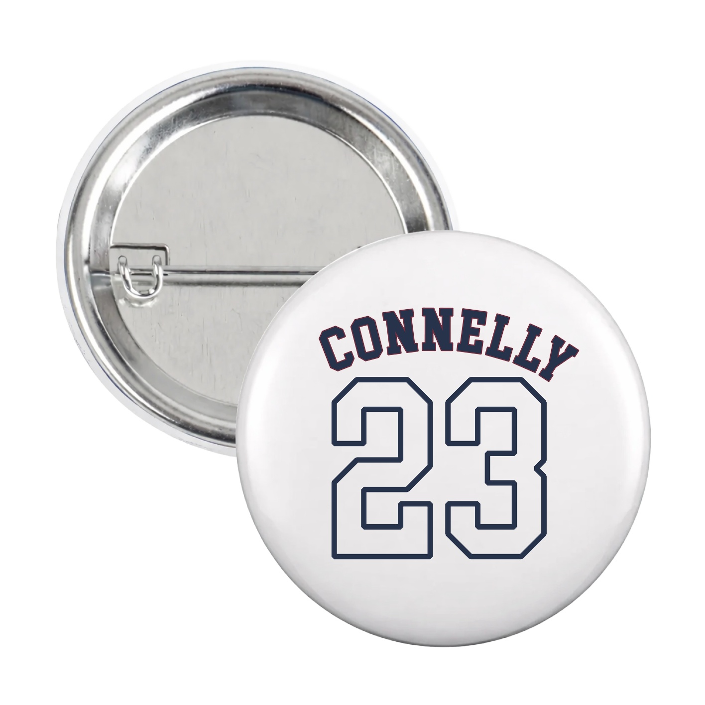 Game Day Button — Shirsey Arch in White