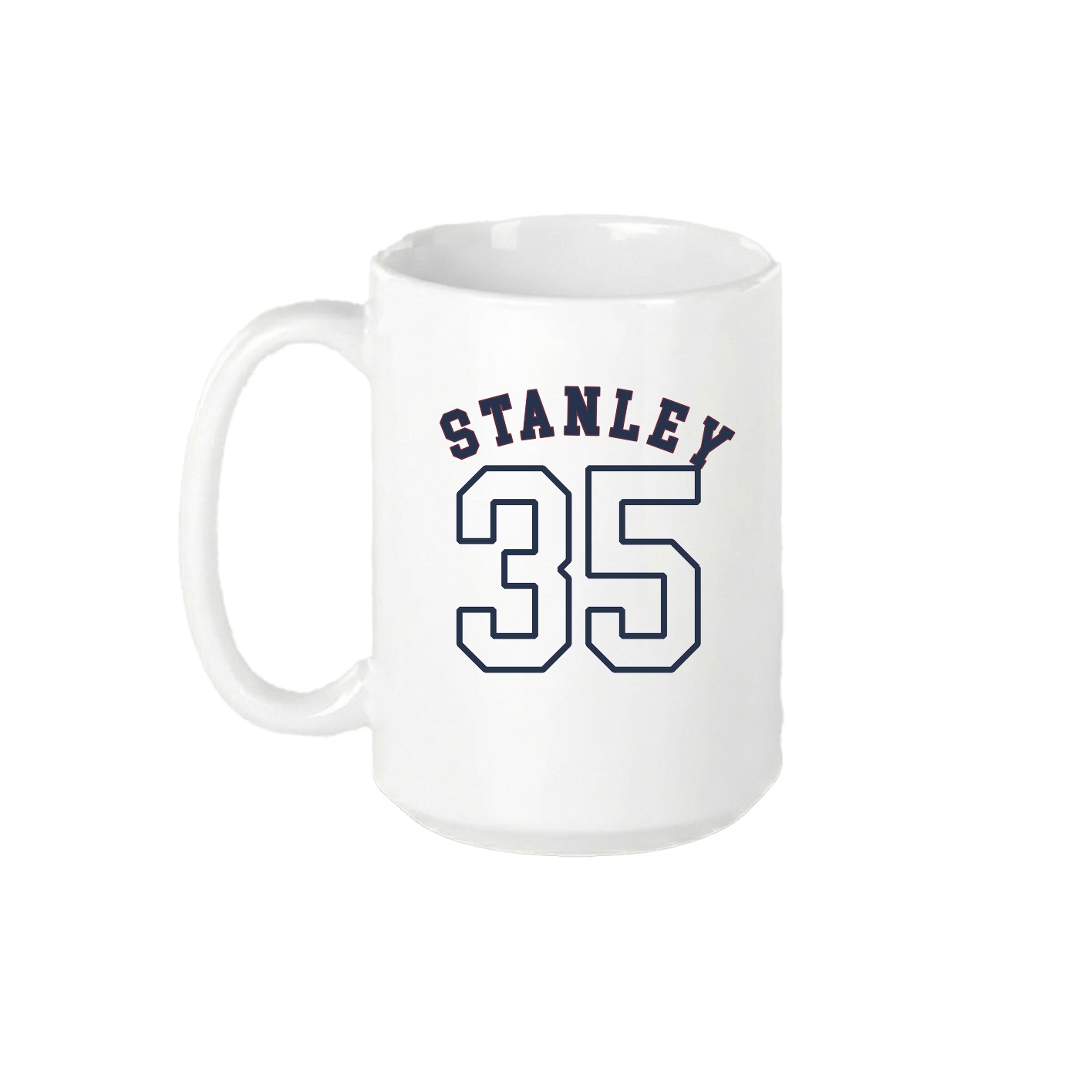 15oz Coffee Mug — Shirsey Arch in White