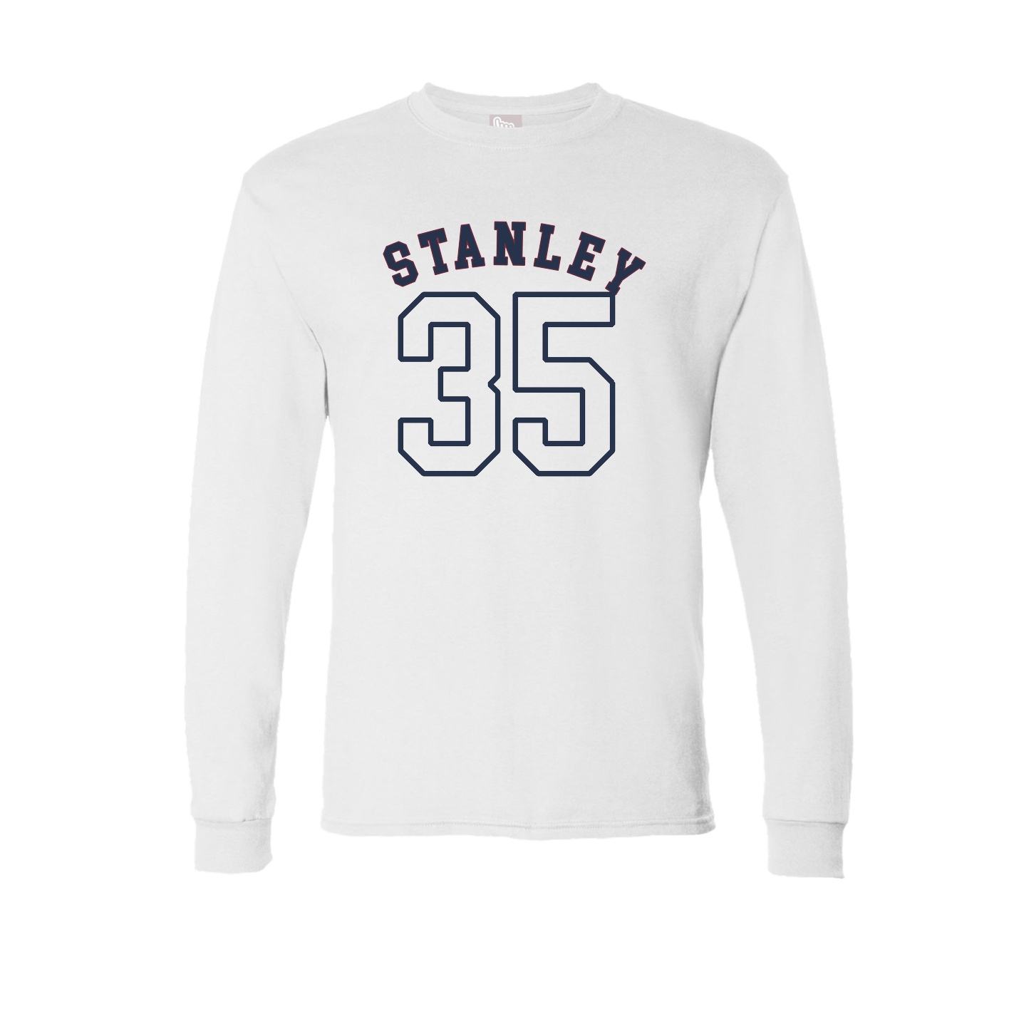 Long Sleeve Tee — Shirsey Arch in White