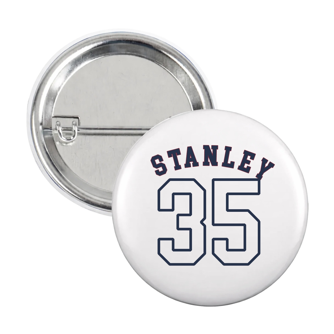 Game Day Button — Shirsey Arch in White