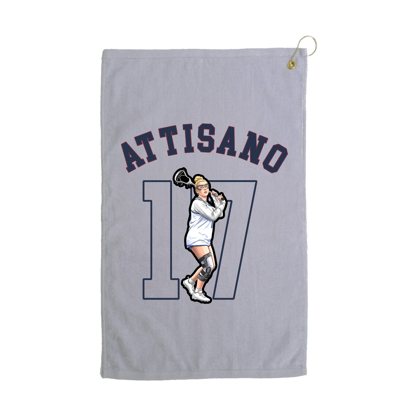 Golf Towel — Shirsey Arch in Grey