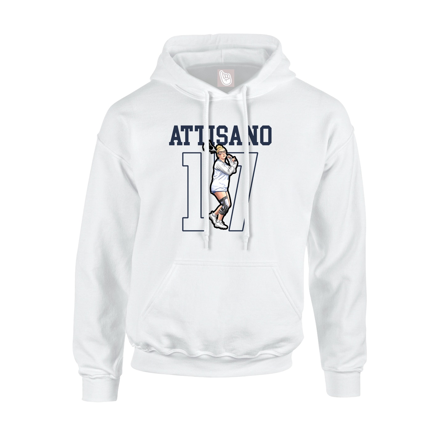 Youth Hoodie — Shirsey in White