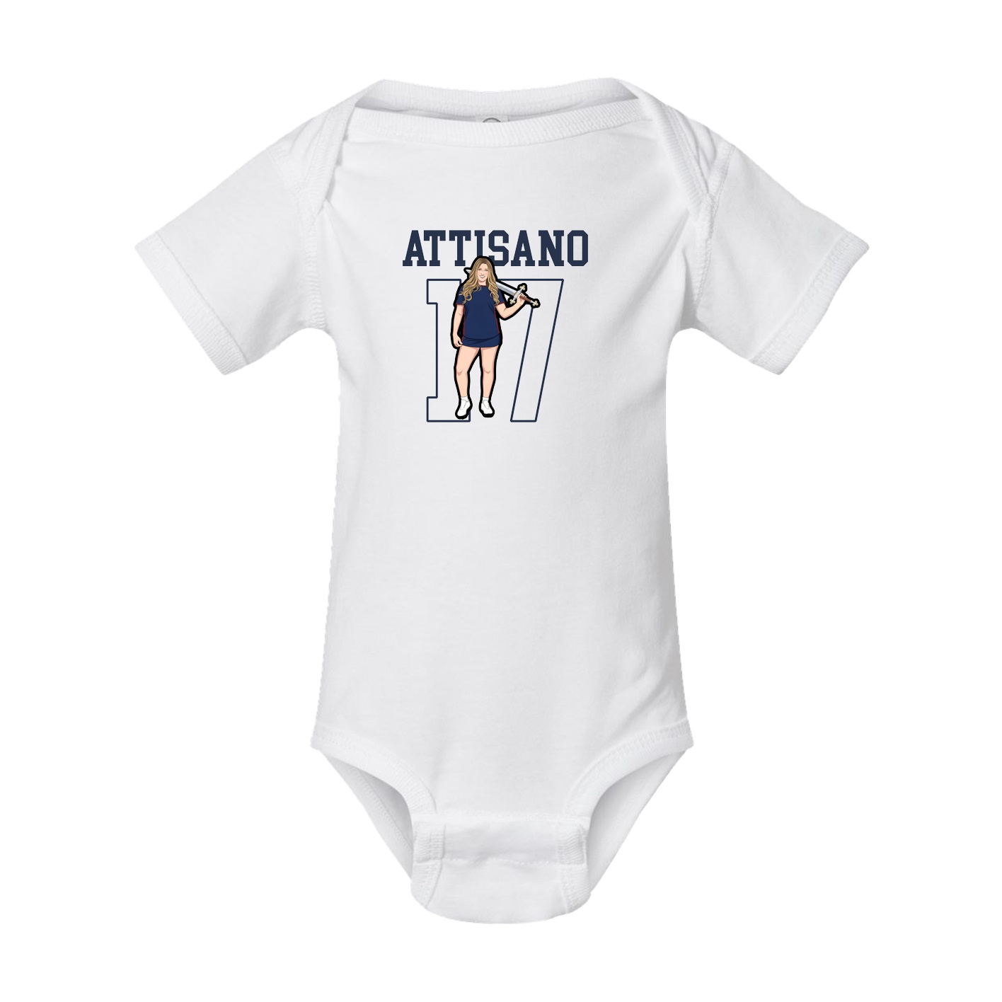 Baby Onesie — Shirsey in White