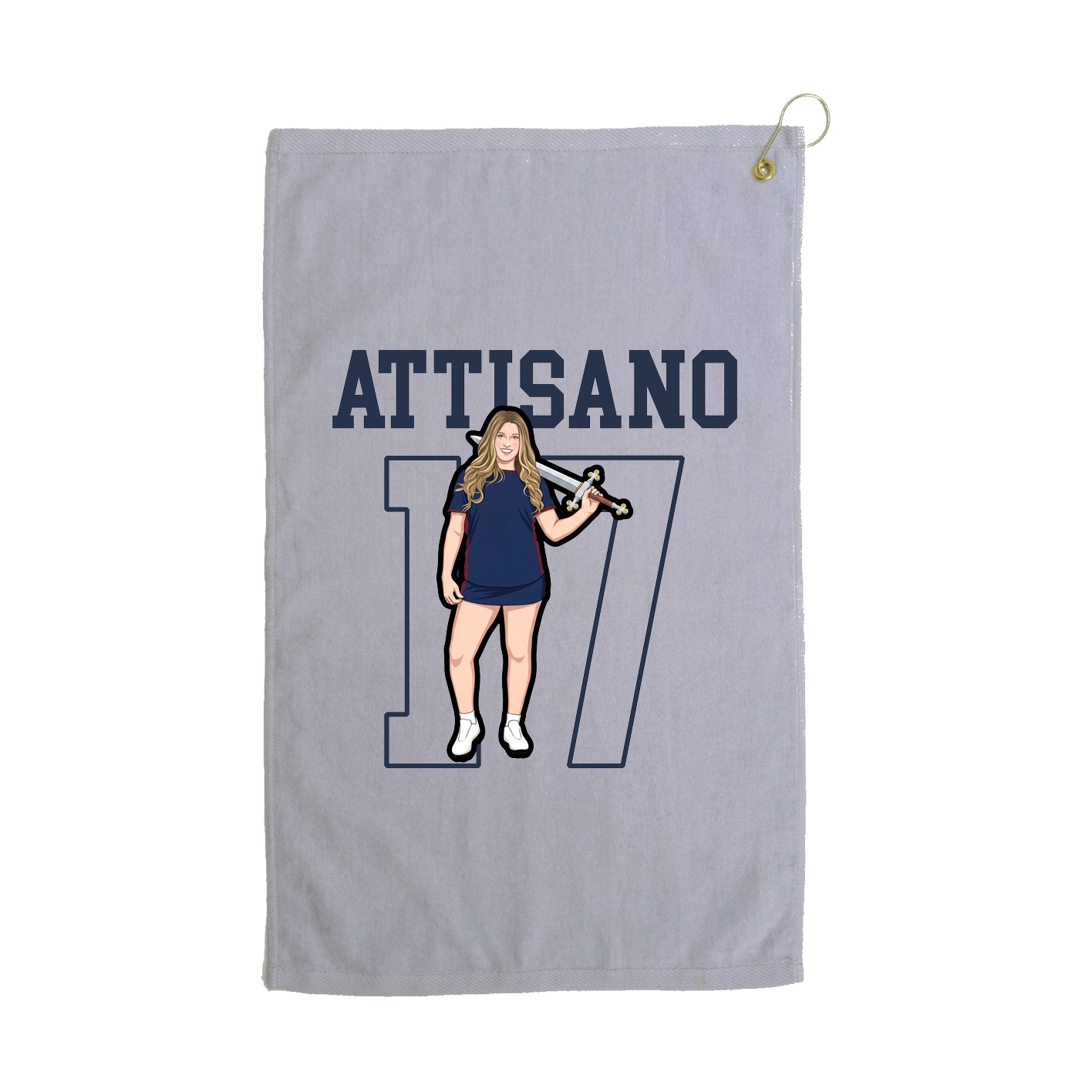 Golf Towel — Shirsey in Grey