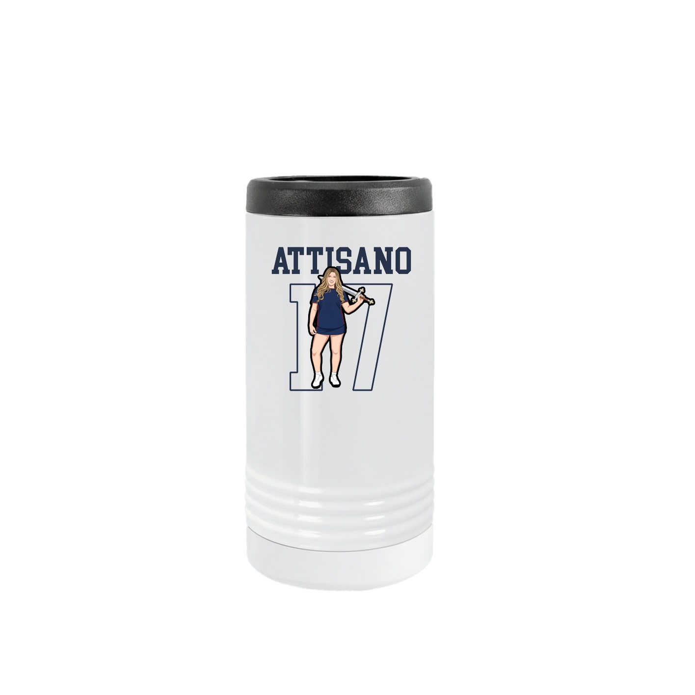 Slim Beverage Holder — Shirsey in White