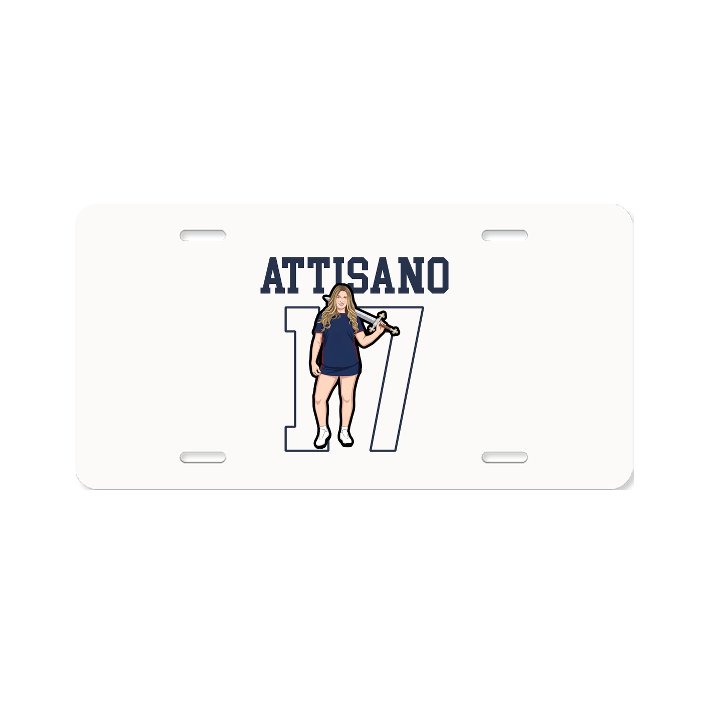 License Plate — Shirsey in Classic