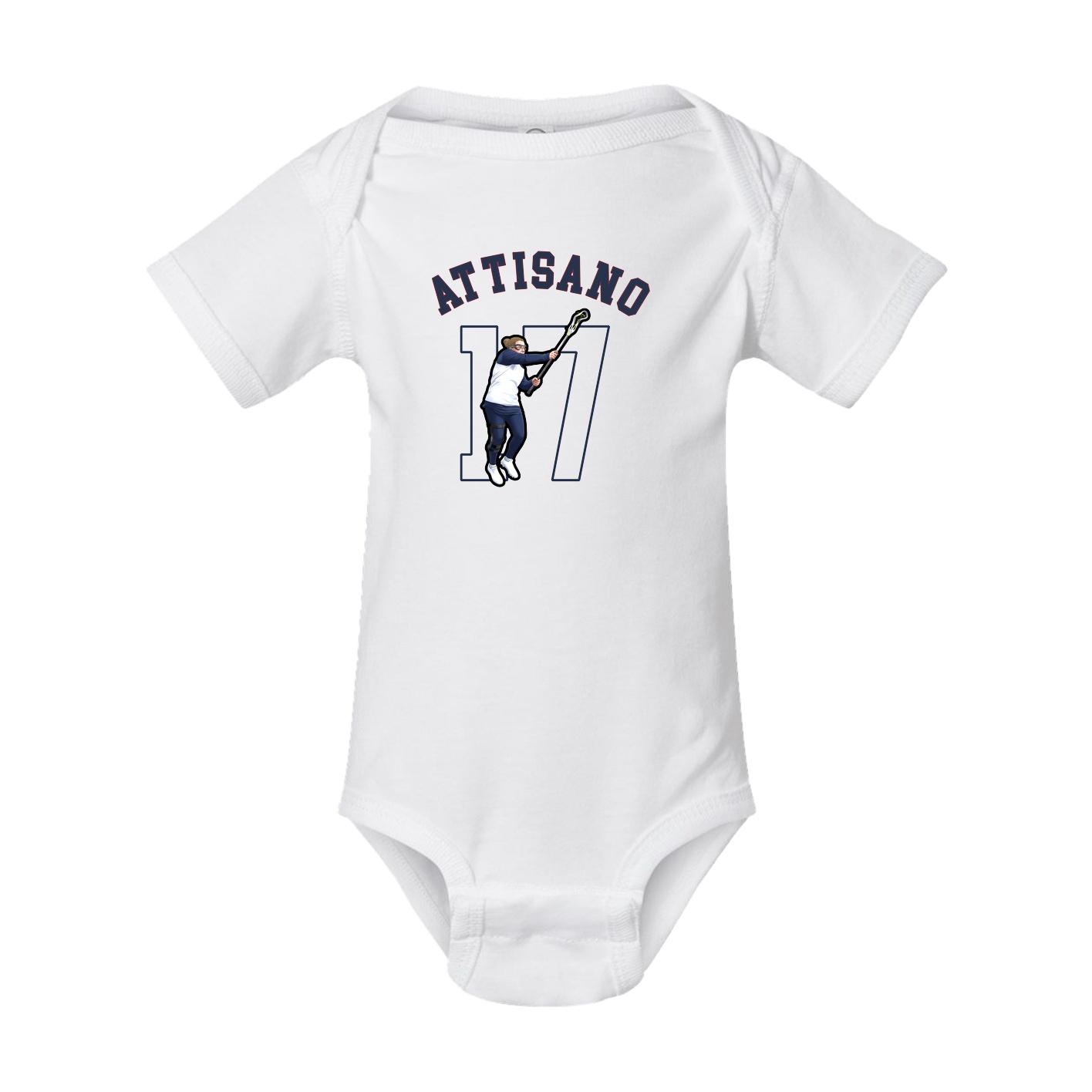 Baby Onesie — Shirsey Arch in White